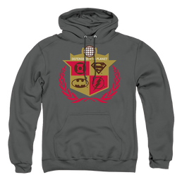 Justice League Defenders Pullover Hoodie Pullover Hoodie Justice League   