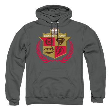 Justice League Defenders Pullover Hoodie Pullover Hoodie Justice League   