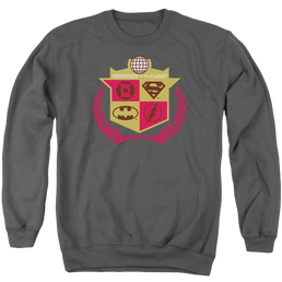 Justice League Defenders Men's Crewneck Sweatshirt Men's Crewneck Sweatshirt Justice League   