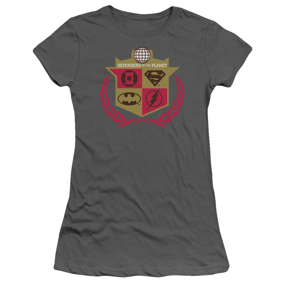 Justice League Defenders Juniors T-Shirt Juniors T-Shirt Justice League   