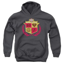 Justice League Defenders - Youth Hoodie Youth Hoodie (Ages 8-12) Justice League   