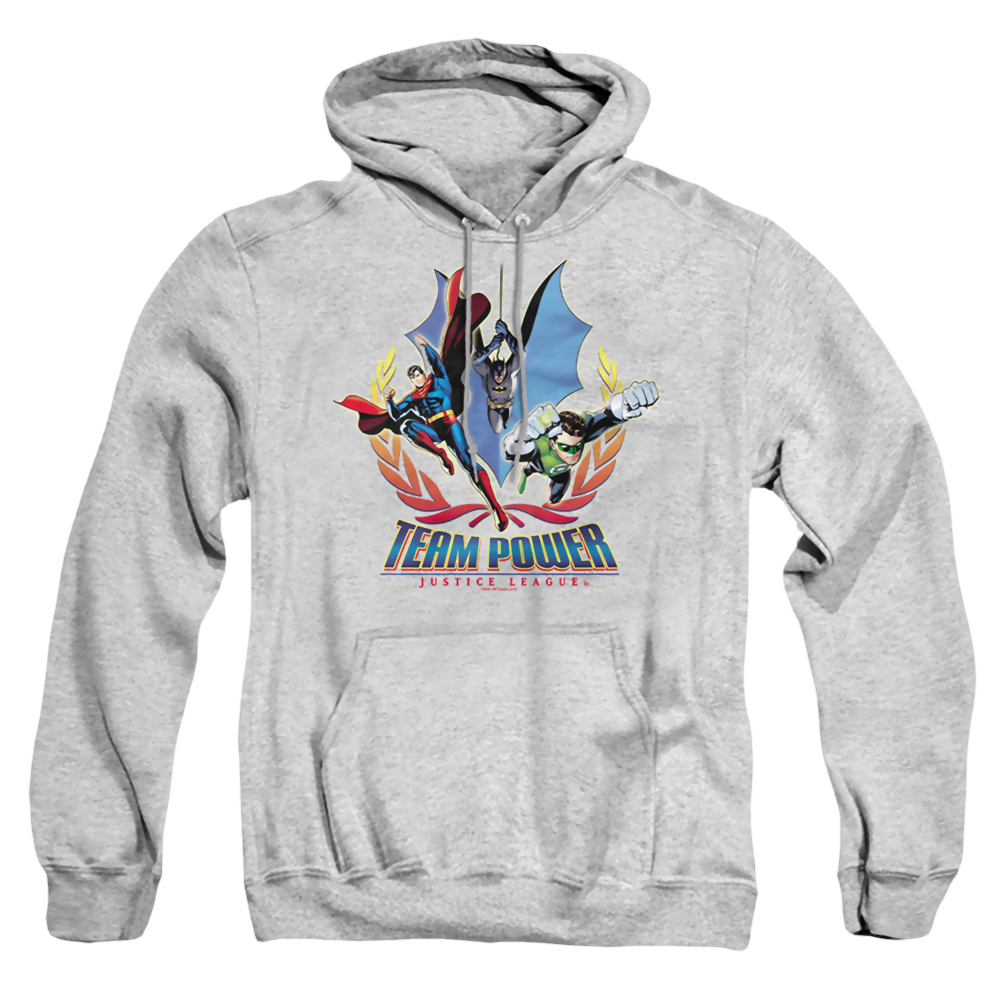 Justice League Team Power - Pullover Hoodie Pullover Hoodie Justice League   