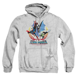 Justice League Team Power - Pullover Hoodie Pullover Hoodie Justice League   
