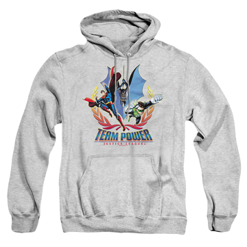 Justice League Team Power - Pullover Hoodie Pullover Hoodie Justice League   