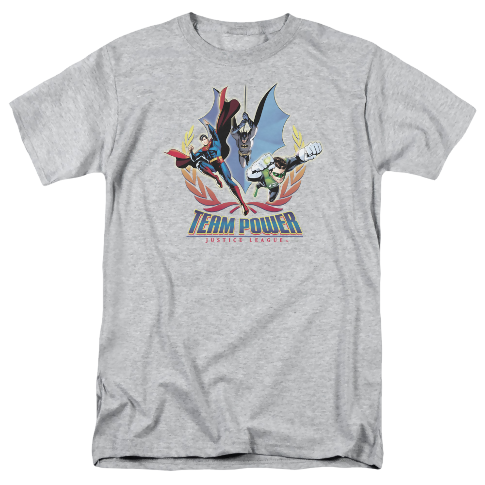 Justice League Team Power Men's Regular Fit T-Shirt Men's Regular Fit T-Shirt Justice League   