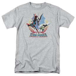 Justice League Team Power Men's Regular Fit T-Shirt Men's Regular Fit T-Shirt Justice League   