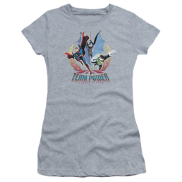Justice League Team Power Juniors T-Shirt Juniors T-Shirt Justice League   