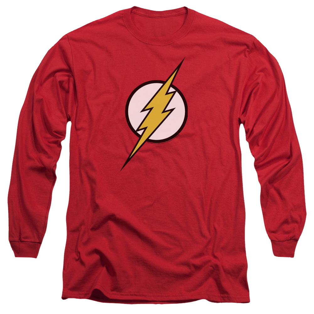 Flash, The Flash Logo - Men's Long Sleeve T-Shirt Men's Long Sleeve T-Shirt The Flash   