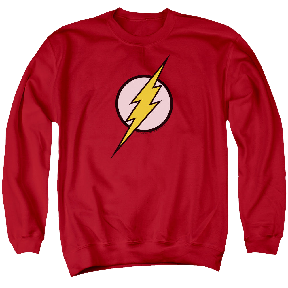 Flash, The Flash Logo - Men's Crewneck Sweatshirt Men's Crewneck Sweatshirt The Flash   