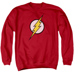 Flash, The Flash Logo - Men's Crewneck Sweatshirt Men's Crewneck Sweatshirt The Flash   
