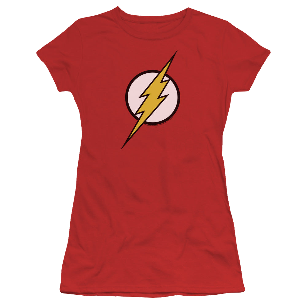 Flash, The Flash Logo - Juniors T-Shirt Juniors T-Shirt The Flash   