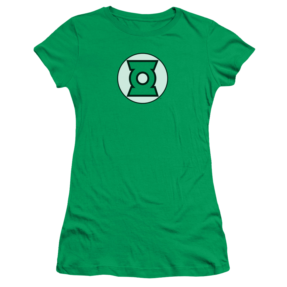 Green Lantern Green Lantern Logo - Juniors T-Shirt Juniors T-Shirt Green Lantern   