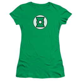 Green Lantern Green Lantern Logo - Juniors T-Shirt Juniors T-Shirt Green Lantern   