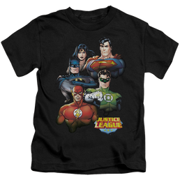Justice League Group Portrait - Kid's T-Shirt Kid's T-Shirt (Ages 4-7) Justice League   