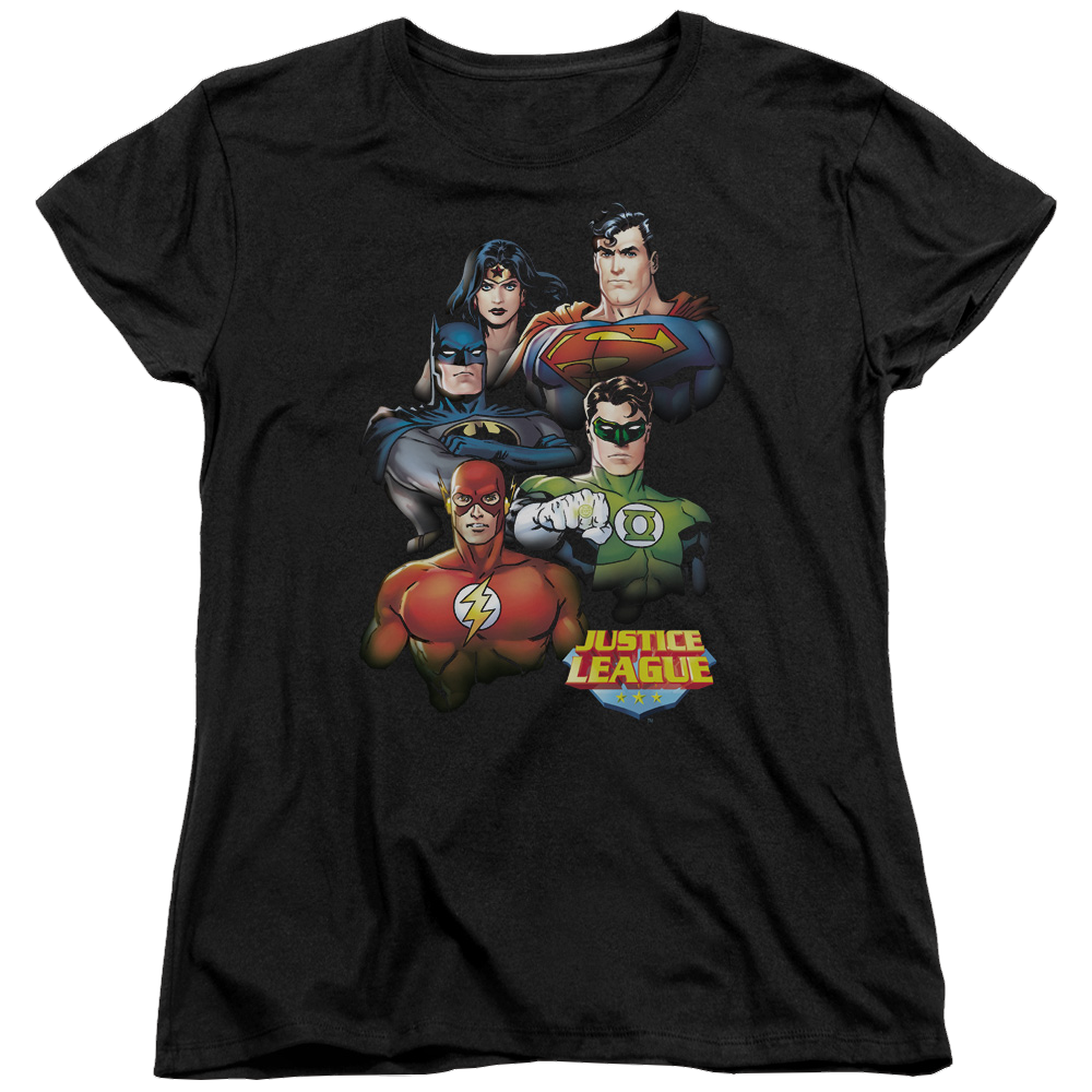 Justice League Group Portrait Women's T-Shirt Women's T-Shirt Justice League   