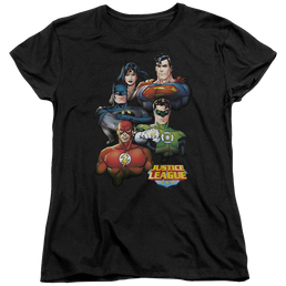 Justice League Group Portrait Women's T-Shirt Women's T-Shirt Justice League   