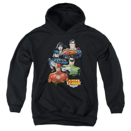 Justice League Group Portrait - Youth Hoodie Youth Hoodie (Ages 8-12) Justice League   