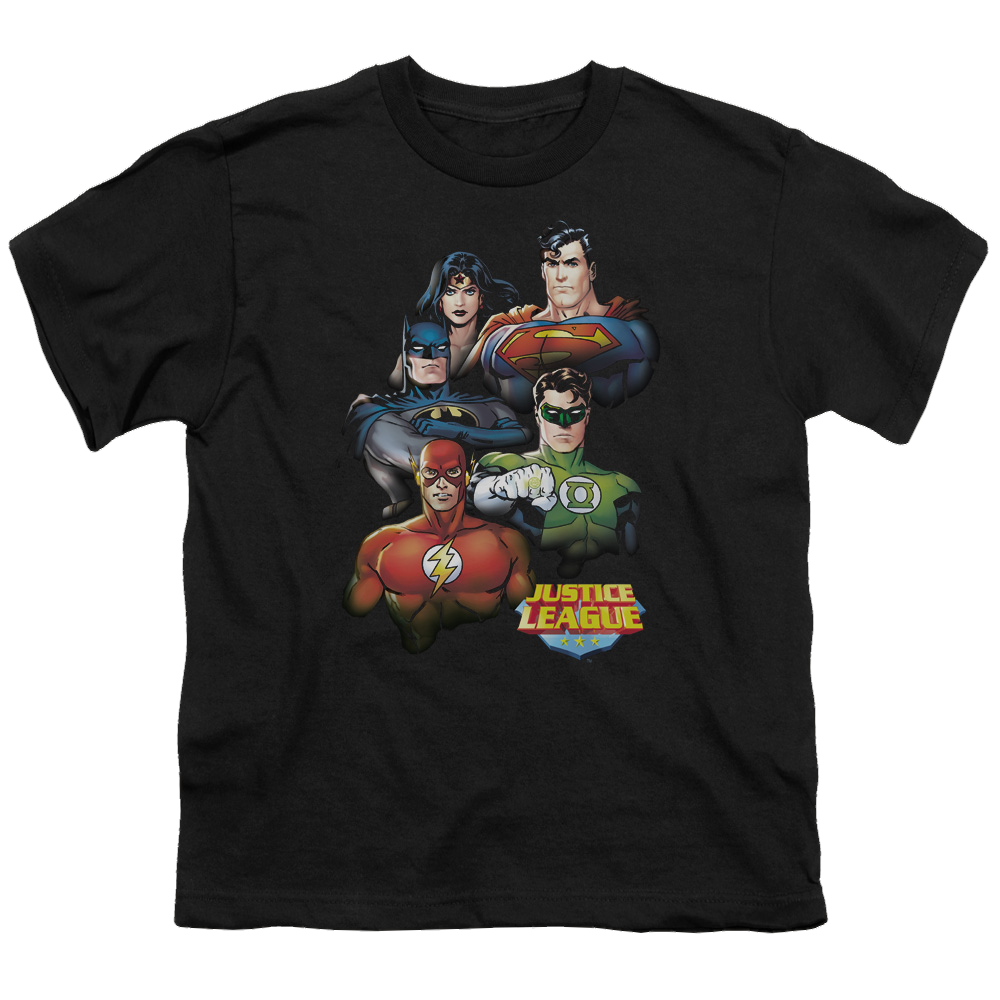 Justice League Group Portrait - Youth T-Shirt Youth T-Shirt (Ages 8-12) Justice League   