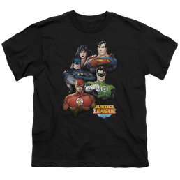 Justice League Group Portrait - Youth T-Shirt Youth T-Shirt (Ages 8-12) Justice League   