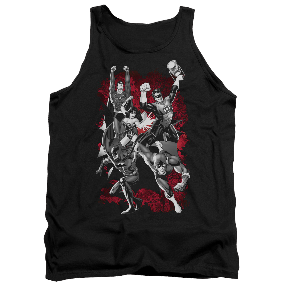 Justice League Jla Explosion Men's Tank Men's Tank Justice League   