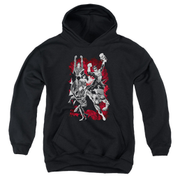 Justice League Jla Explosion - Youth Hoodie Youth Hoodie (Ages 8-12) Justice League   