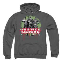 Justice League Jla Trio Pullover Hoodie Pullover Hoodie Justice League   