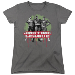 Justice League Jla Trio Women's T-Shirt Women's T-Shirt Justice League   