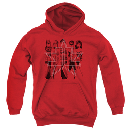 Justice League Five Stars - Youth Hoodie Youth Hoodie (Ages 8-12) Justice League   