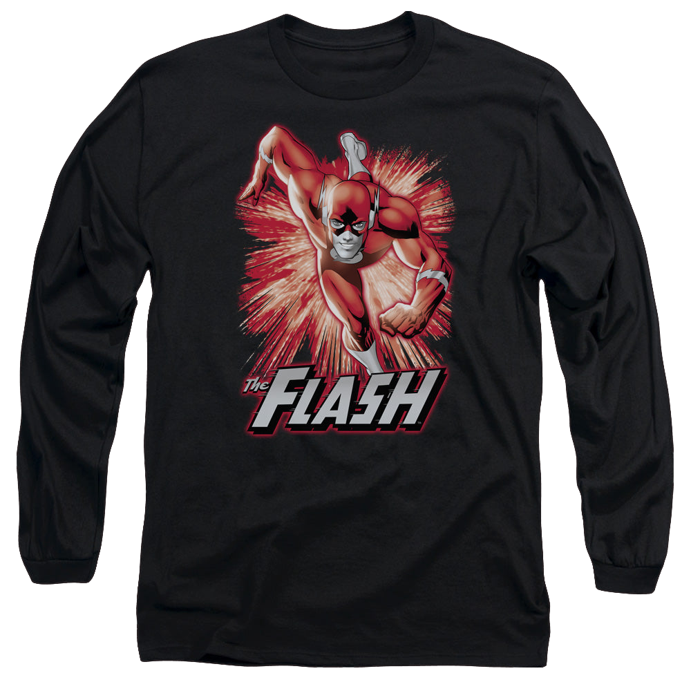 Flash, The Flash Red & Gray - Men's Long Sleeve T-Shirt Men's Long Sleeve T-Shirt The Flash   