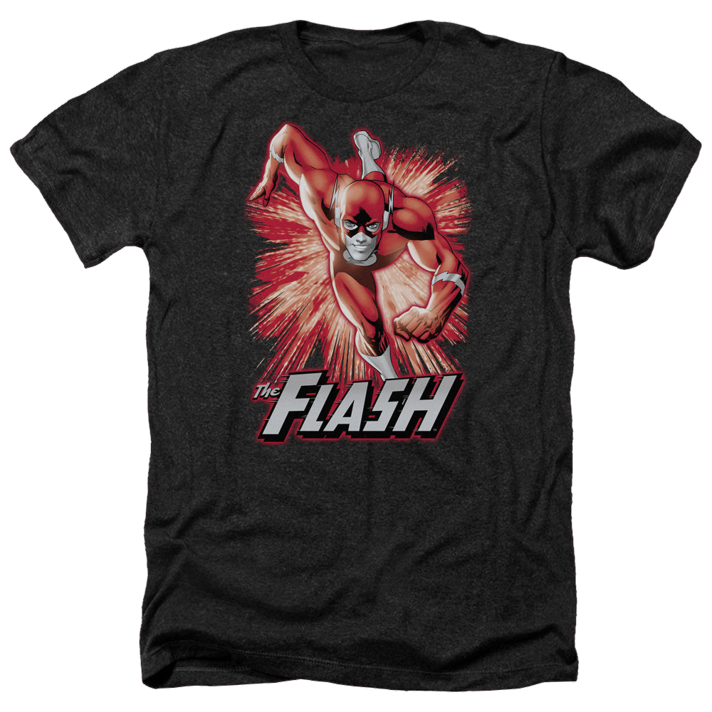 Flash, The Flash Red & Gray - Men's Heather T-Shirt Men's Heather T-Shirt The Flash   