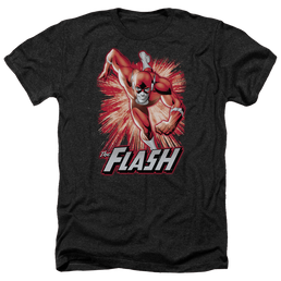 Flash, The Flash Red & Gray - Men's Heather T-Shirt Men's Heather T-Shirt The Flash   