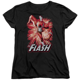 Flash, The Flash Red & Gray - Women's T-Shirt Women's T-Shirt The Flash   