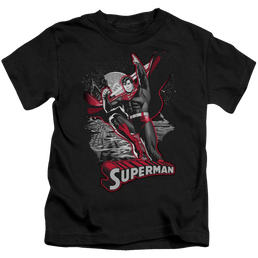 Superman Superman Red & Gray - Kid's T-Shirt Kid's T-Shirt (Ages 4-7) Superman   