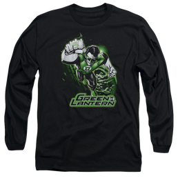 Green Lantern Green Lantern Green & Gray - Men's Long Sleeve T-Shirt Men's Long Sleeve T-Shirt Green Lantern   