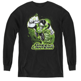 Green Lantern Green Lantern Green & Gray - Youth Long Sleeve T-Shirt Youth Long Sleeve T-Shirt Green Lantern   