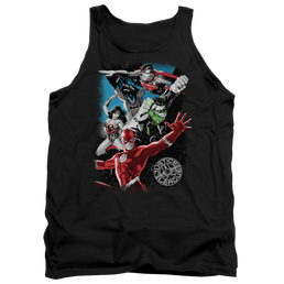 Justice League Galactic Attack Men's Tank Men's Tank Justice League   