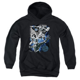Justice League Galactic Attack Nebula - Youth Hoodie Youth Hoodie (Ages 8-12) Justice League   