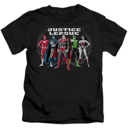 Justice League The Big Five - Kid's T-Shirt Kid's T-Shirt (Ages 4-7) Justice League   