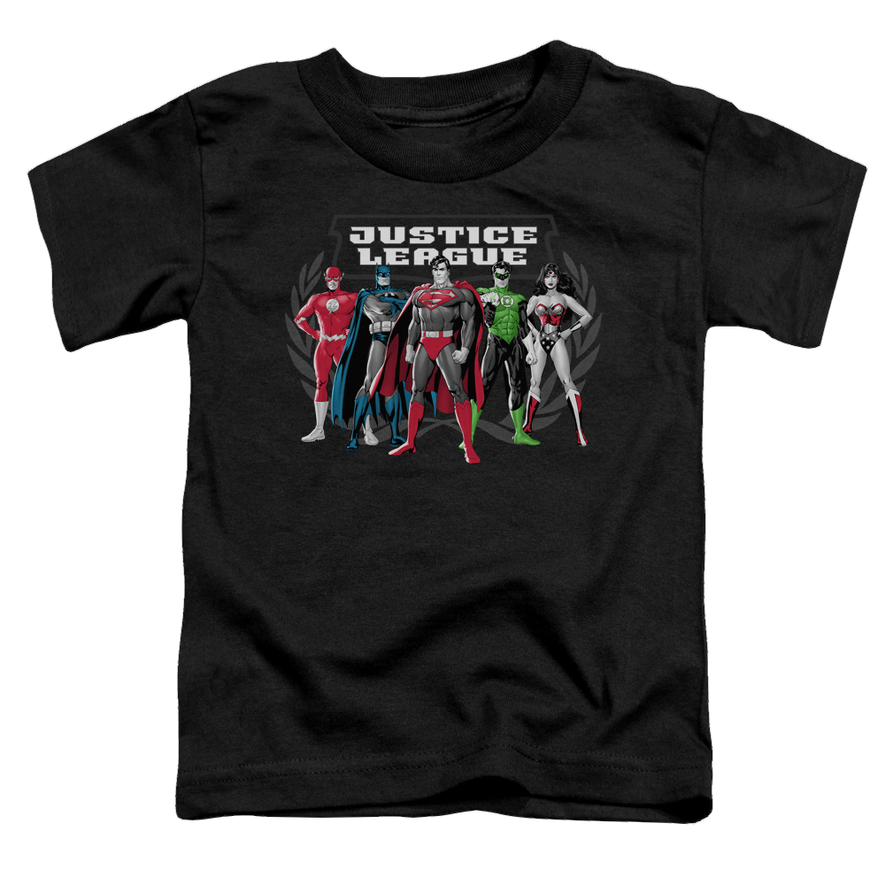 Justice League The Big Five - Toddler T-Shirt Toddler T-Shirt Justice League   