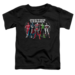 Justice League The Big Five - Toddler T-Shirt Toddler T-Shirt Justice League   