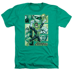 Green Lantern Green Lantern Panels - Men's Heather T-Shirt Men's Heather T-Shirt Green Lantern   