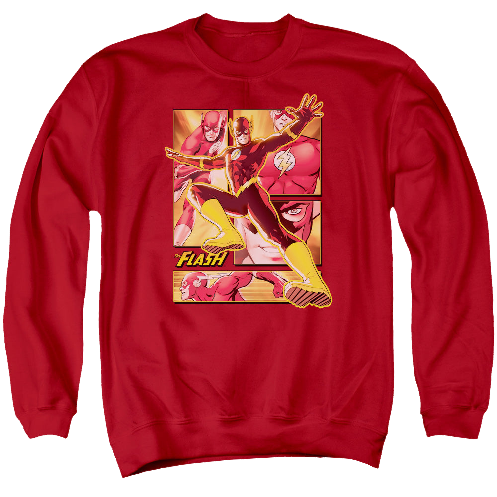 Flash, The Flash - Men's Crewneck Sweatshirt Men's Crewneck Sweatshirt The Flash   