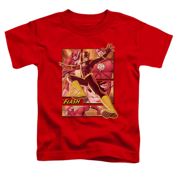 Red toddler t-shirt with Flash graphic