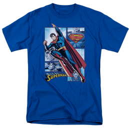 Justice League Superman Panels Men's Regular Fit T-Shirt Men's Regular Fit T-Shirt Superman   