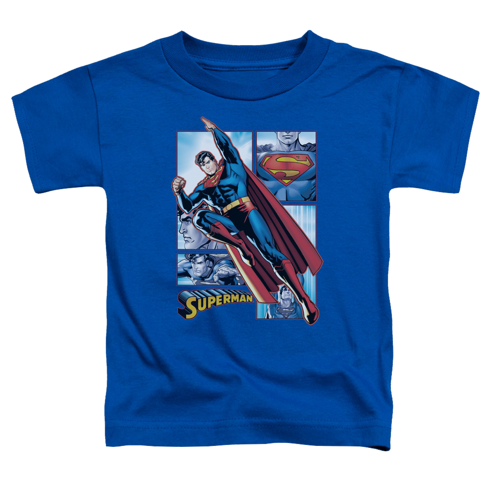 Superman Superman Panels - Kid's T-Shirt Kid's T-Shirt (Ages 4-7) Superman   