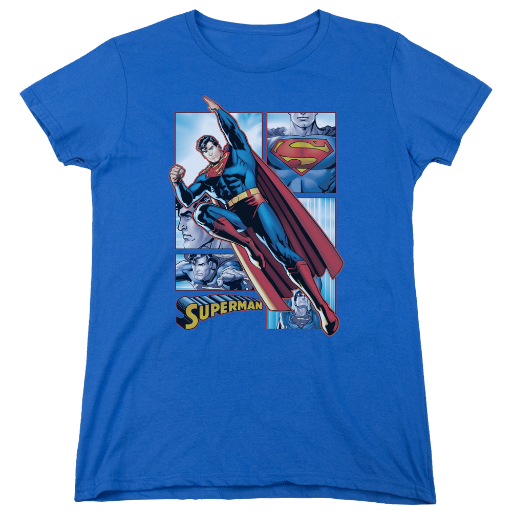 Justice League Superman Panels Women's T-Shirt Women's T-Shirt Superman   