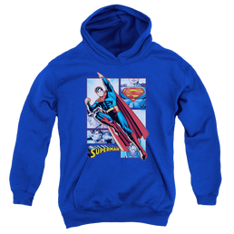 Superman Superman Panels - Youth Hoodie Youth Hoodie (Ages 8-12) Superman   