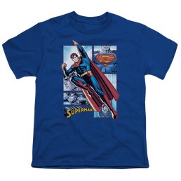 Superman Superman Panels - Youth T-Shirt Youth T-Shirt (Ages 8-12) Superman   