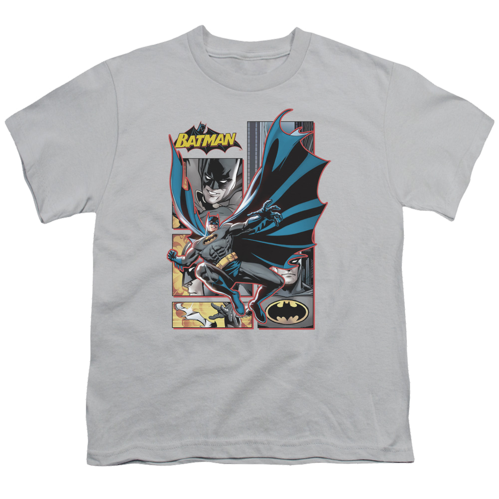 DC Batman Batman Panels - Youth T-Shirt Youth T-Shirt (Ages 8-12) Batman   