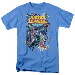 Justice League League A Plenty - Men's Regular Fit T-Shirt Men's Regular Fit T-Shirt Justice League   